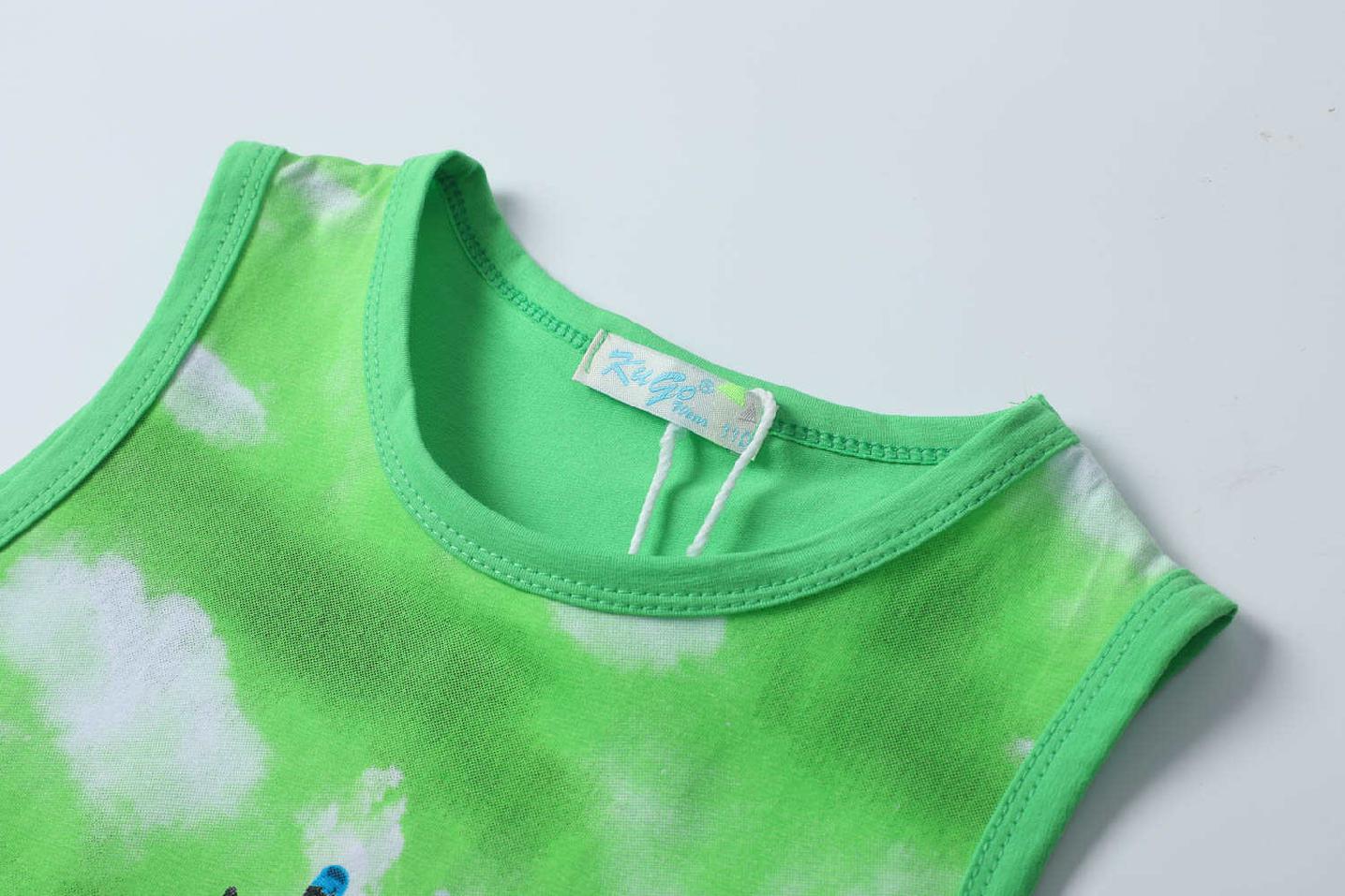 Chlapecké tílko Kugo DC9391 zelené